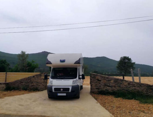 Área de autocaravanas Navarredonda de la Rinconada, Salamanca