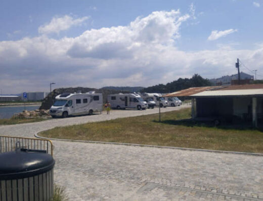 Área de autocaravanas Viana do Castelo, Praia do Cabedelo