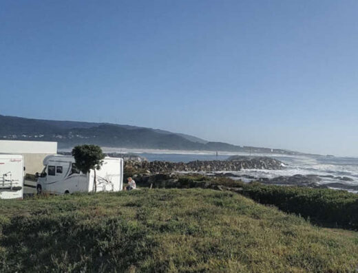 Parking pernocta autocaravanas Vila Praia de Âncora, Portugal