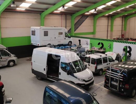 Taller de autocaravanas Turycamper en Onzonilla, León