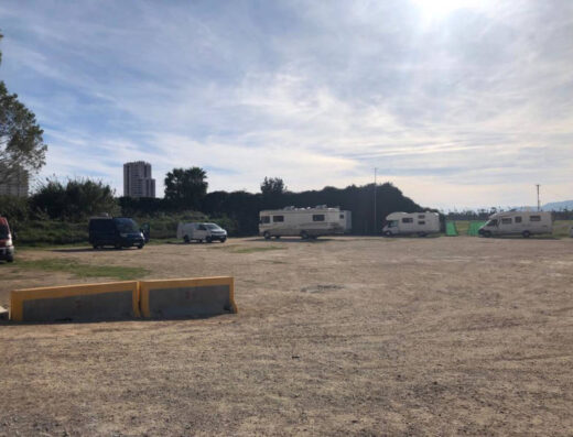 Área de autocaravanas de Cullera, Valencia