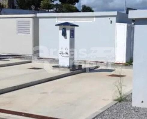 Área de autocaravanas Intermarche en Vila Boa, Portugal