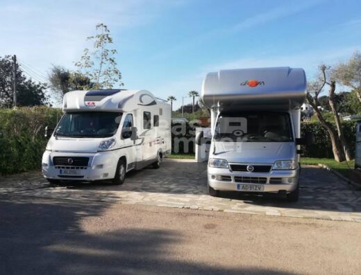 Área camper Camping en Albufeira, Portugal