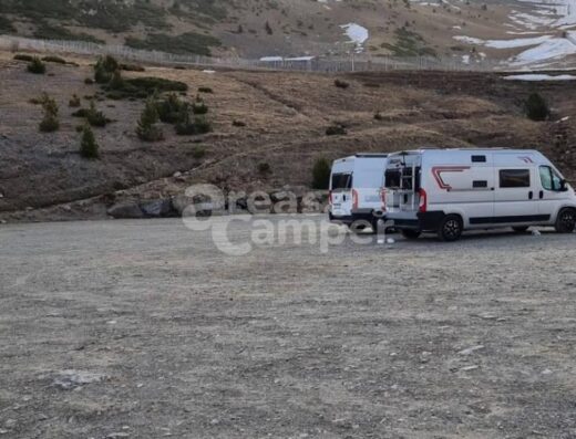 Parking de pernocta en Boí-Taüll, Lleida