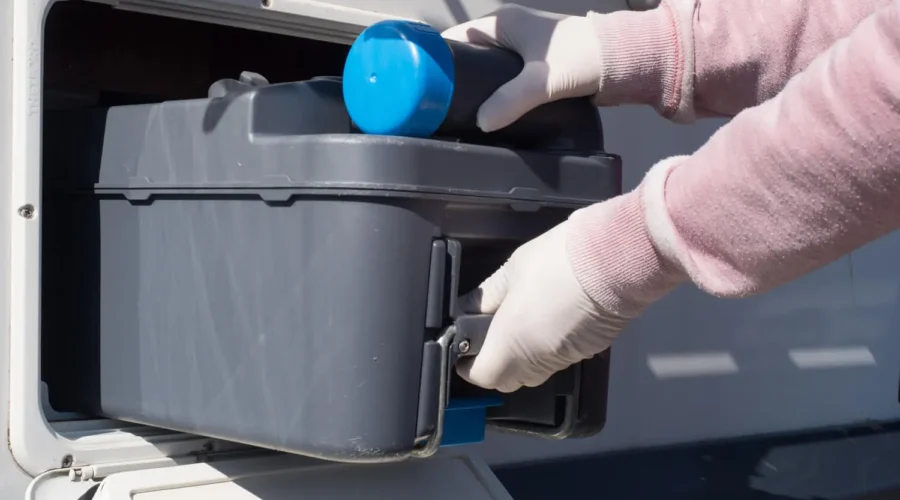 Cómo vaciar el depósito de aguas negras de una autocaravana?