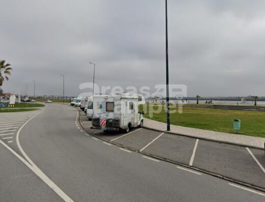 Parking de autocaravanas en Gafanha da Encarnaçao, Portugal