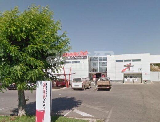 Área de autocaravanas Intermarche en Moura, Portugal