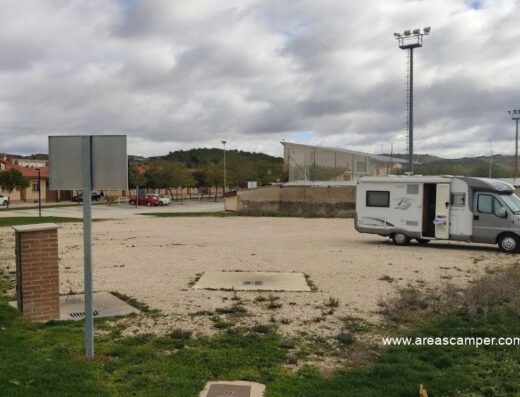 Área de autocaravanas de Artajona, Navarra