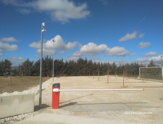 Área de autocaravanas de Larraga, Navarra