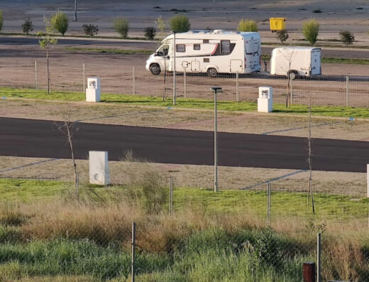 Área de autocaravanas de Mérida, Badajoz – Recinto Ferial