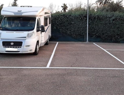 Área de autocaravanas de Portaje, Cáceres