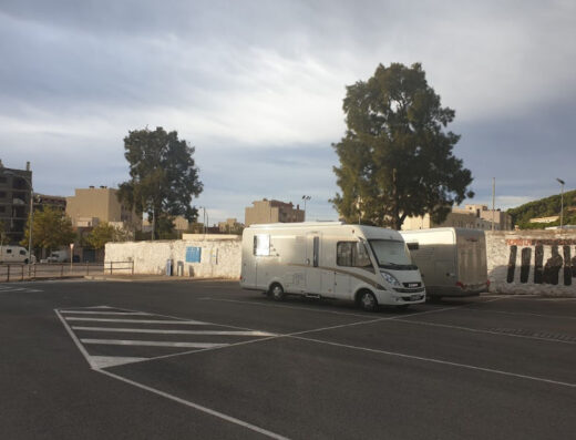 Área de autocaravanas de Sant Carles de la Ràpita, Tarragona