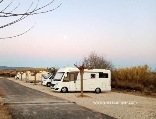 Área de autocaravanas de Benissuera, Valencia