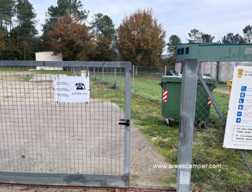 Área de autocaravanas de Cotelas, Piñor, Orense
