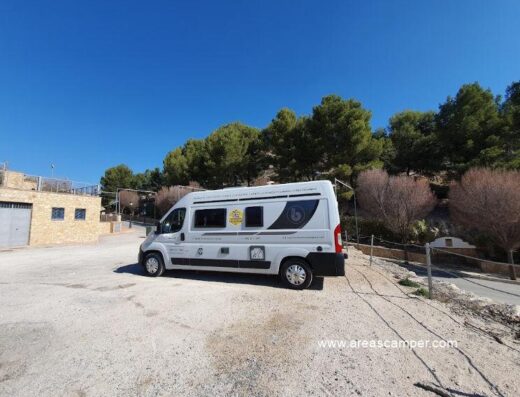 Área de autocaravanas La Guardia de Jaén, Jaén