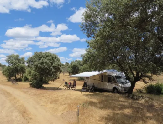 Área de autocaravanas de Peñaparda, Salamanca