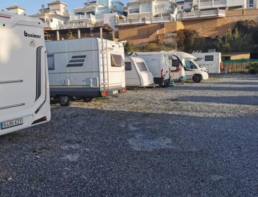 Área de autocaravanas Miramar en Torrox, Málaga