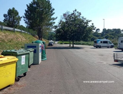 Área de autocaravanas de Vilarello, Valga, Pontevedra