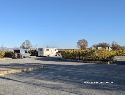 Parking de autocaravanas de Lopera, Granada