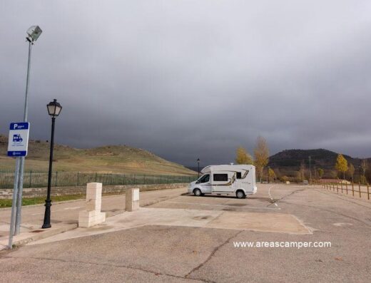 Área de autocaravanas de Sigüenza, Guadalajara
