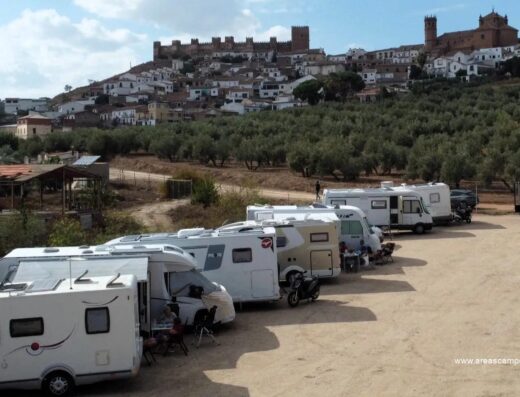 Área de autocaravanas Baños de la Encina, Jaén