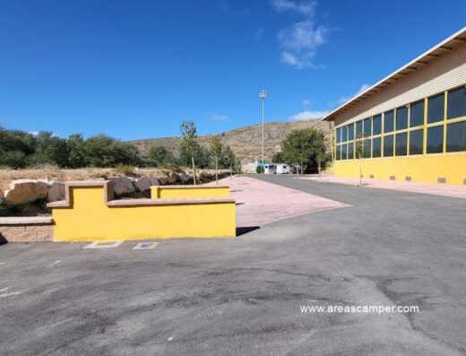 Área autocaravanas Loja, Granada