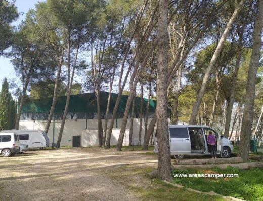 Parking de pernocta de autocaravanas de Alfarnate, Málaga