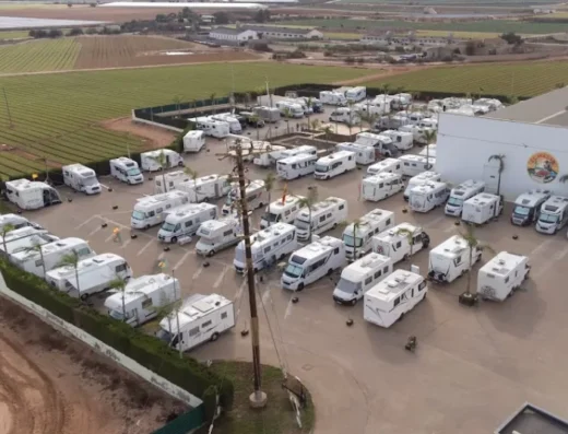 Área El Mástil Camper Park en La Aljorra, Murcia
