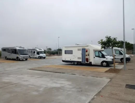 Área de autocaravanas de Fustiñana, Navarra