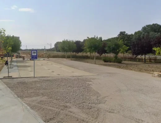 Área de autocaravanas de Monzón de Campos, Palencia