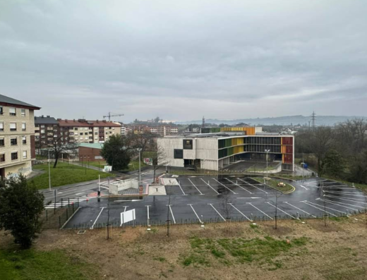Área de autocaravanas de Lugones, Asturias
